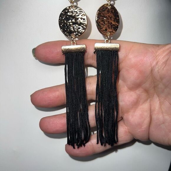 Boho Long Tassel earrings - Picture 6 of 6